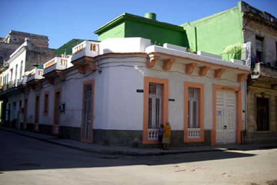 Casa hostal en Centro Habana. Fotografía tomada de Internet