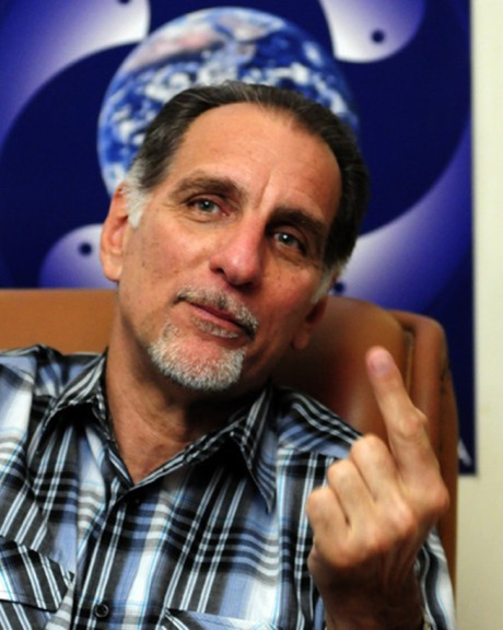 Rene Gonzalez, a member of the "Cuban Five" or "Five Heroes" now back in Cuba. From http://lagartoverde.com