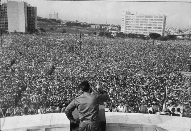 Fidel Castro Speaking in 1968