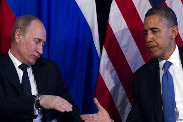 Obama and Putin, Mexico 2012