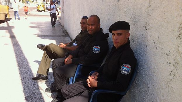 Special border guard group.  (Luzbely Escobar)