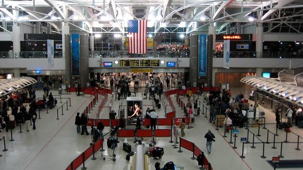 JF Kennedy Airport in New York. (Facebook page: Cuba Travel Services)