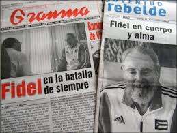 Fidel: Omnipresent in the official Cuban press