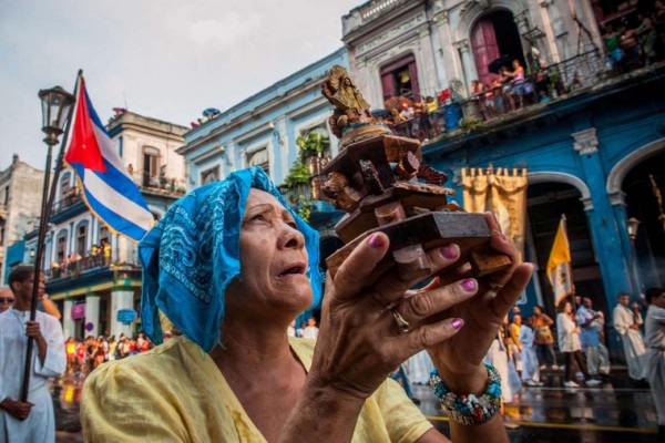 A religious Cuban woman