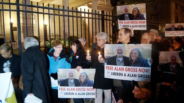 17 -- Demonstration calling for the release of Alan Gross