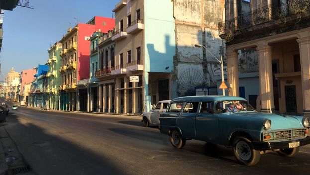 Reina Street in Central Havana. (14ymedio)