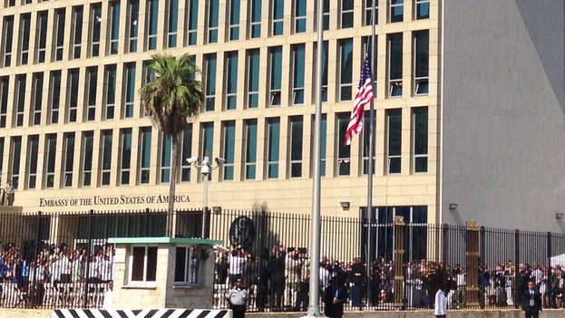 US Embassy in Havana. (14ymedio)