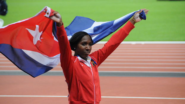 Yarisley Silva won a silver medal at the Olympic Games in 2012. (CC)
