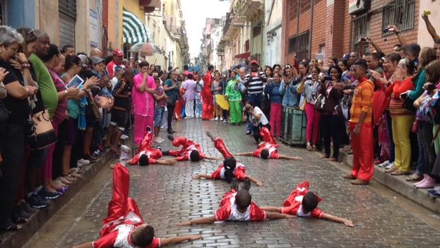 Festivities for the Lunar New Year in Havana’s Chinatown. (14ymedio)
