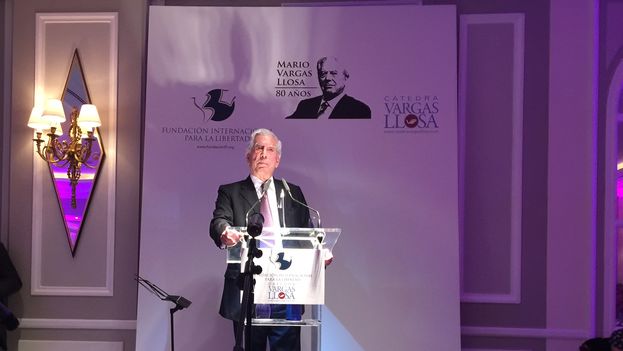Mario Vargas Llosa's speech celebrating his 80th birthday. (14ymedio)