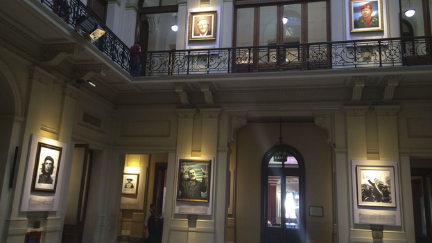 The portraits of the presidents will be relocated to the Bicentennial Museum for permanent display