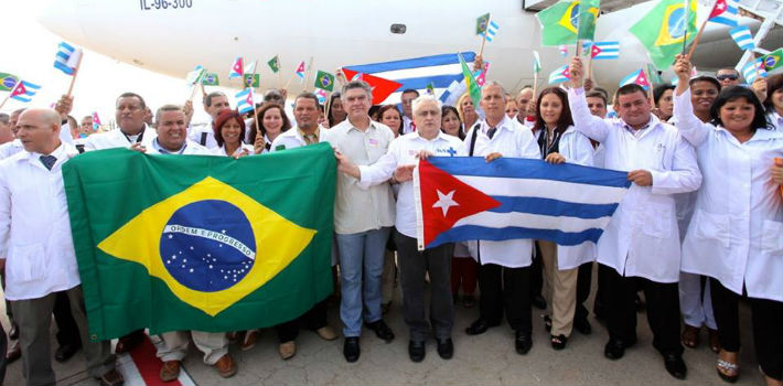 Cuban doctors on medical missions in Brazil (Source: am revista)