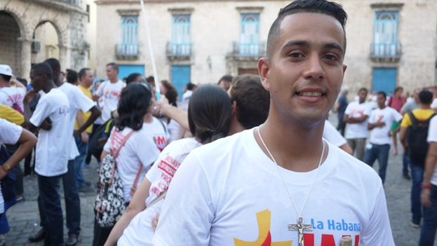 Dariel Hernandez, coordinator of youth ministry for the Diocese of Camagüey. (14ymedio)