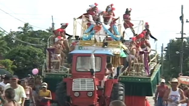 Carnival celebrations in Céspedes, Camagüey. (Frame)